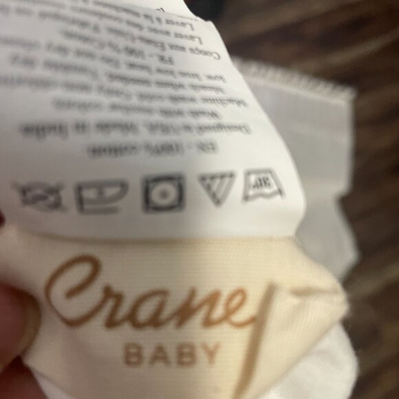 Crane Baby White BoHo Crib Skirt - Picture 6 of 6